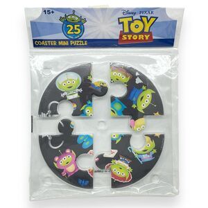 Toy Story Coaster Mini Puzzle Little Green Men Disney Pixar 25th Anniversary NEW